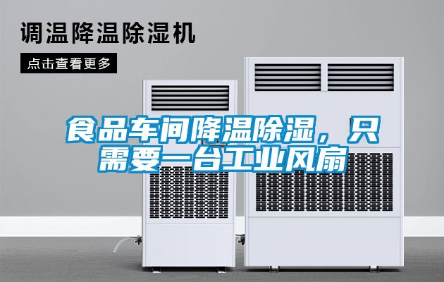 食品车间降温除湿，只需要一台工业风扇