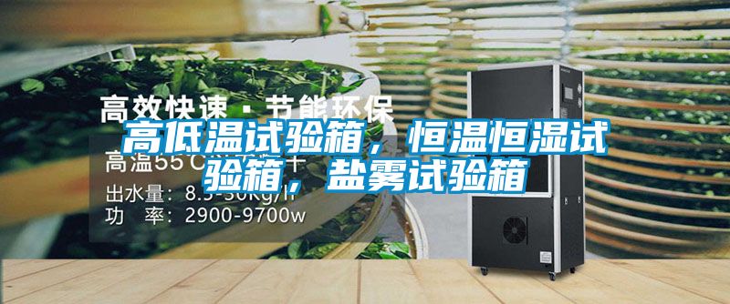 高低温试验箱，恒温恒湿试验箱，盐雾试验箱