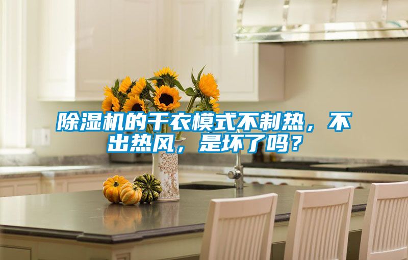 91抖音免费看片的干衣模式不制热，不出热风，是坏了吗？